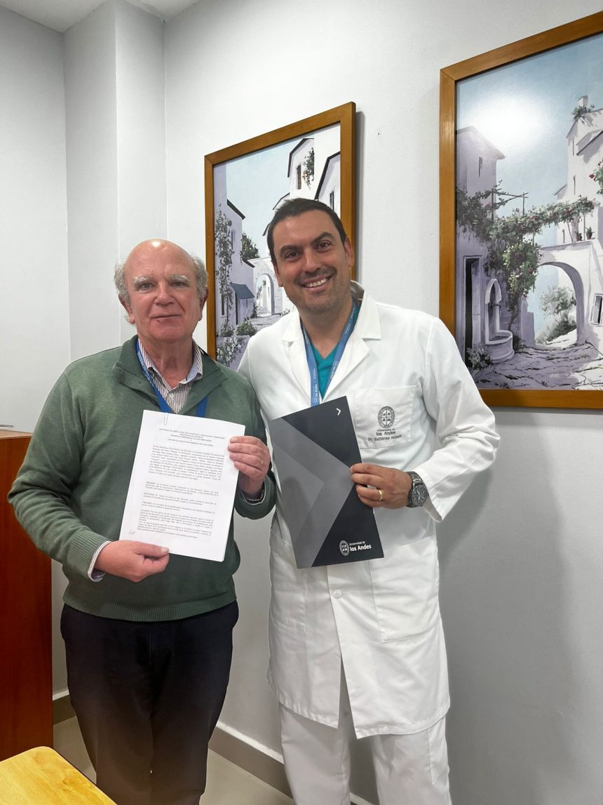 El Centro de Salud Universidad de los Andes firmó nuevo convenio con el Hospital Parroquial de San Bernardo